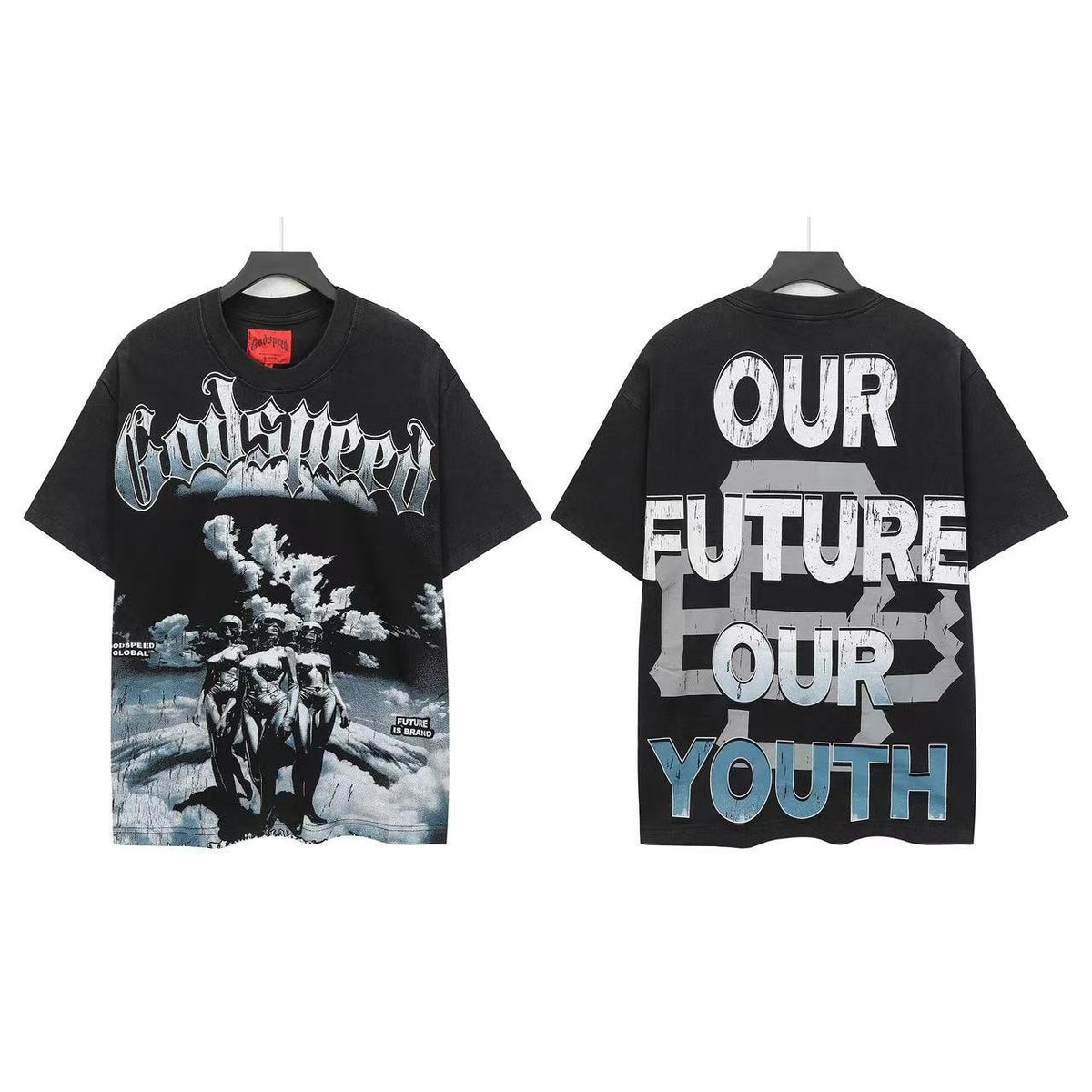 Godspeed Future Youth Rider Graphic T-Shirt — front